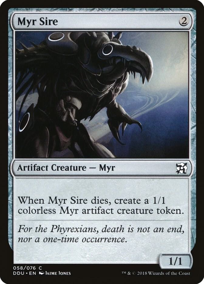 Myr Sire [Duel Decks: Elves vs. Inventors] 58