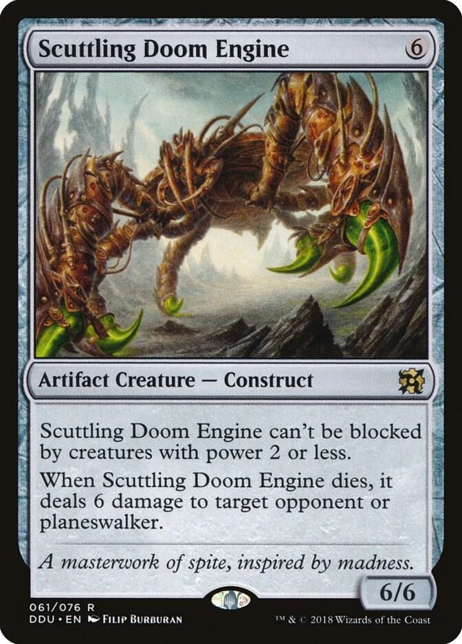 Scuttling Doom Engine [Duel Decks: Elves vs. Inventors] 61