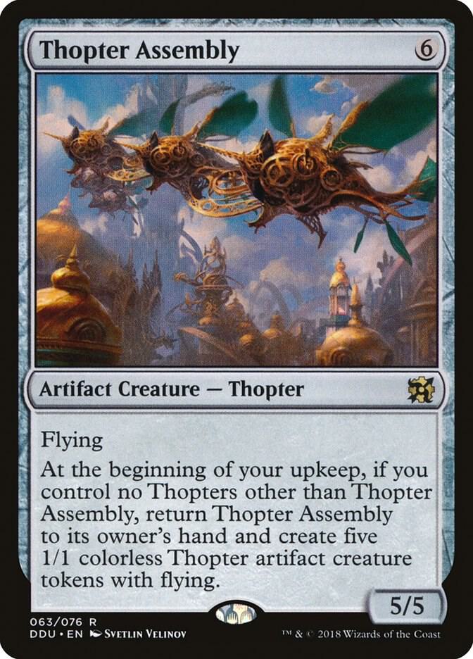 Thopter Assembly [Duel Decks: Elves vs. Inventors] 63