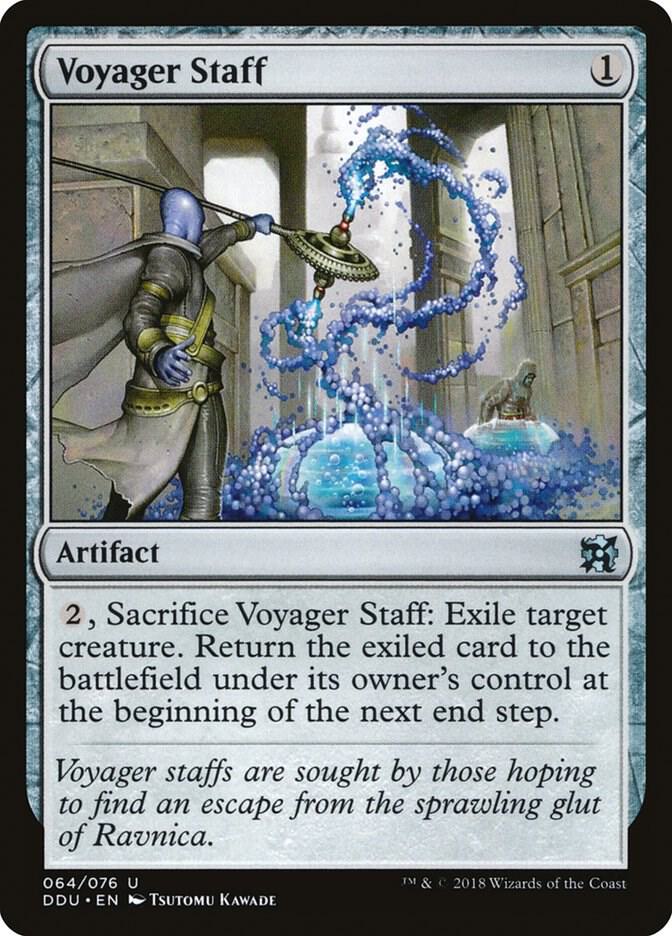 Voyager Staff [Duel Decks: Elves vs. Inventors] 64