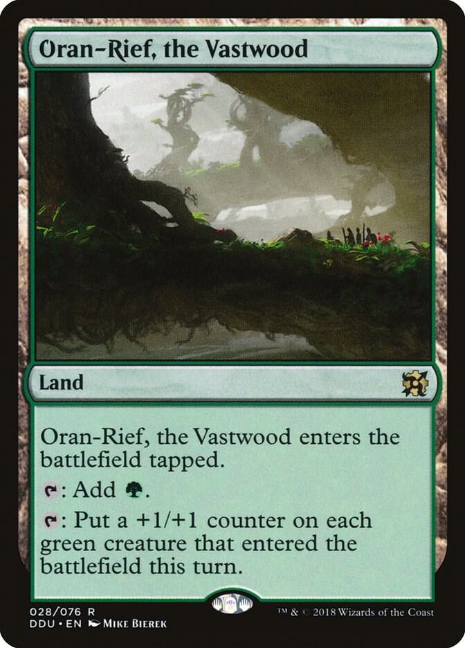 Oran-Rief, the Vastwood [Duel Decks: Elves vs. Inventors] 28