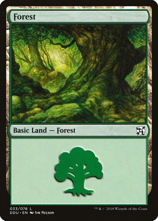 Forest (033) [Duel Decks: Elves vs. Inventors] 33
