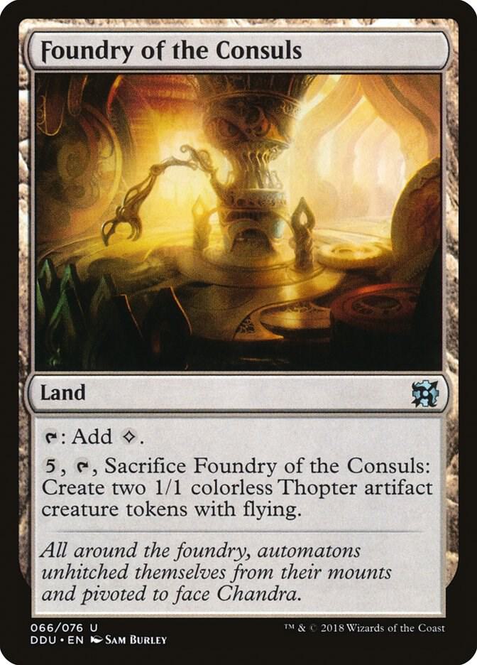 Foundry of the Consuls [Duel Decks: Elves vs. Inventors] 66