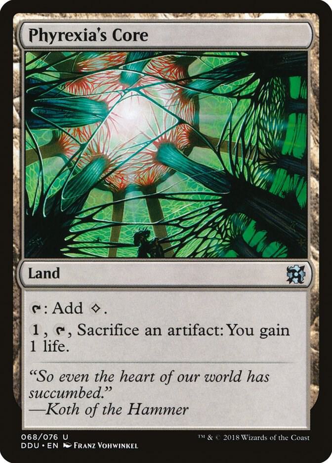 Phyrexia's Core [Duel Decks: Elves vs. Inventors] 68