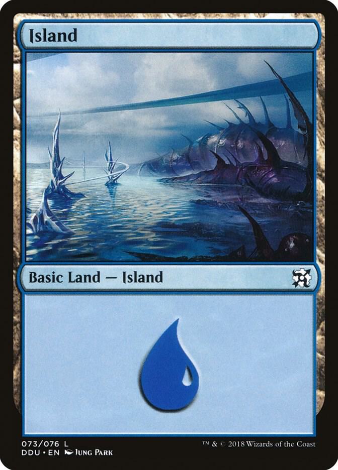 Island (073) [Duel Decks: Elves vs. Inventors] 73
