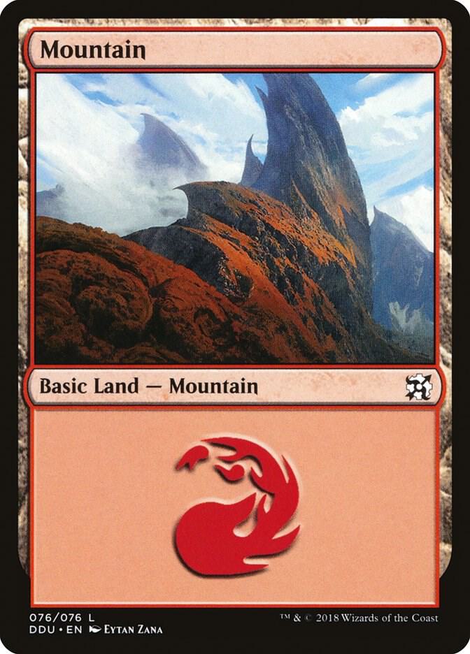 Mountain (076) [Duel Decks: Elves vs. Inventors] 76