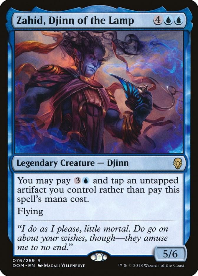 Zahid, Djinn of the Lamp [Dominaria] 76