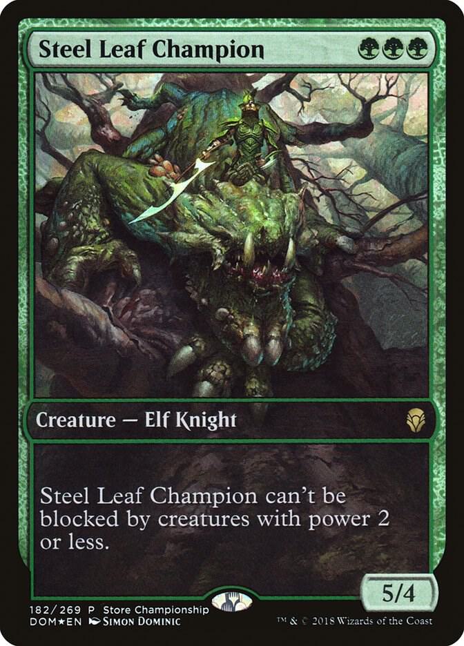 Steel Leaf Champion [Game Day & Store Championship Promos] 182