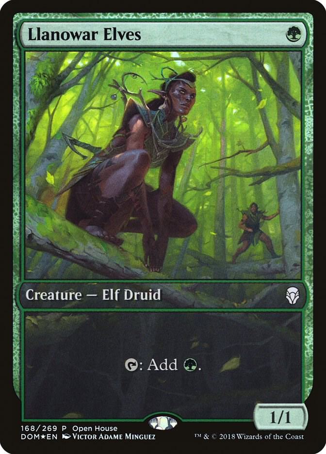 Llanowar Elves [Open House Promos] 168
