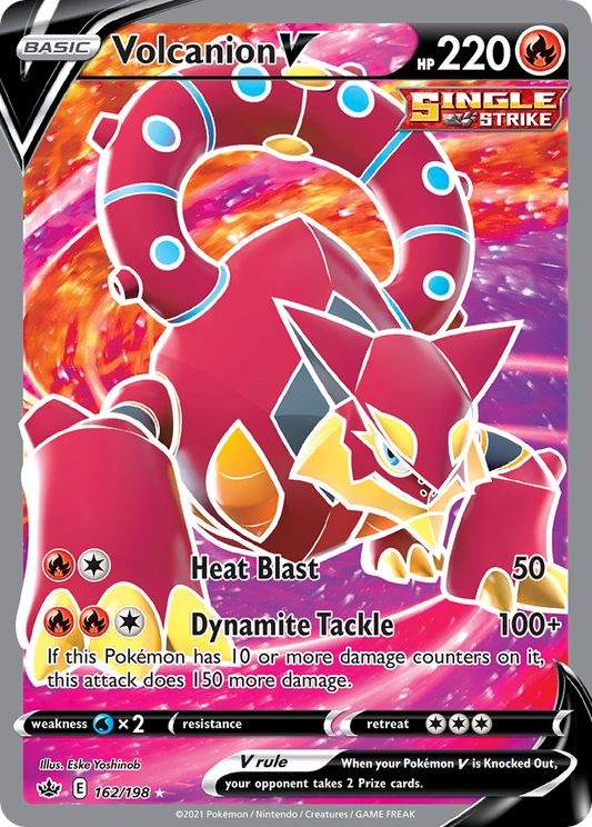 Volcanion V - 162/198 Chilling Reign