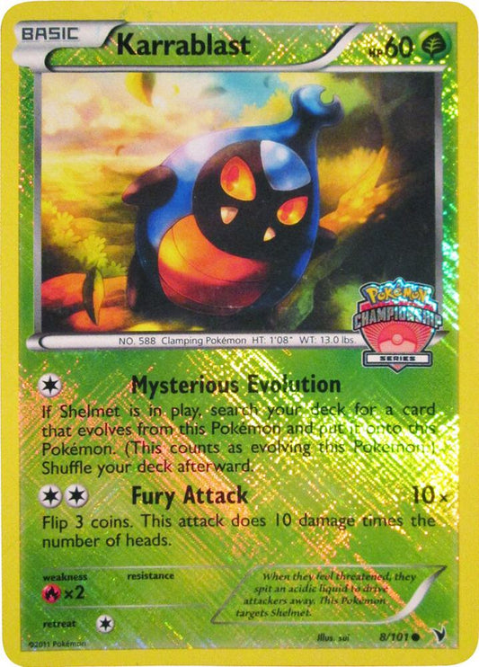 Karrablast - 8/101 (Championship Series) [League & Championship Cards] 008/101