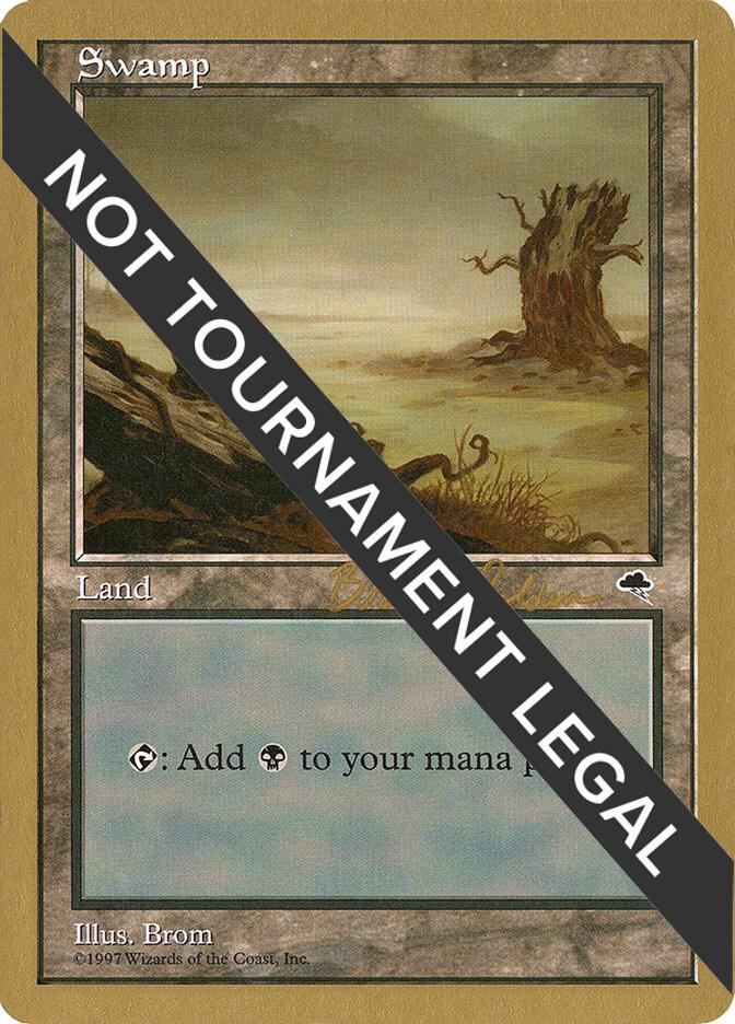 Swamp (Horizontal Log) - 1998 Brian Selden (TMP) [World Championship Decks]