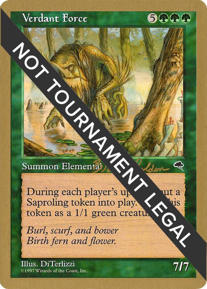 Verdant Force - 1998 Brian Selden (TMP) [World Championship Decks]