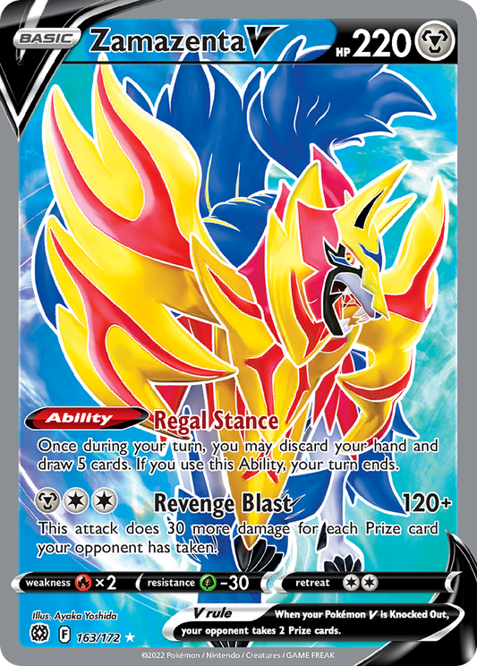 Zamazenta V - 163/172 Brilliant Stars