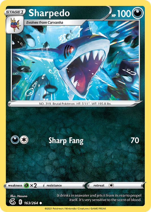 Sharpedo - 163/264 Fusion Strike