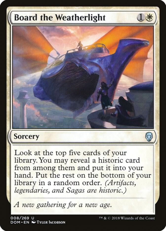 Board the Weatherlight [Dominaria] 8