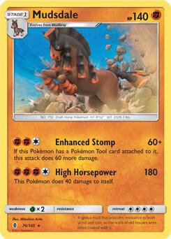 Mudsdale - 76/145 (Prerelease Kit Exclusive) [Deck Exclusives] 076/145
