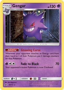 Gengar - 38/111 (Prerelease Kit Exclusive) [Deck Exclusives] 038/111