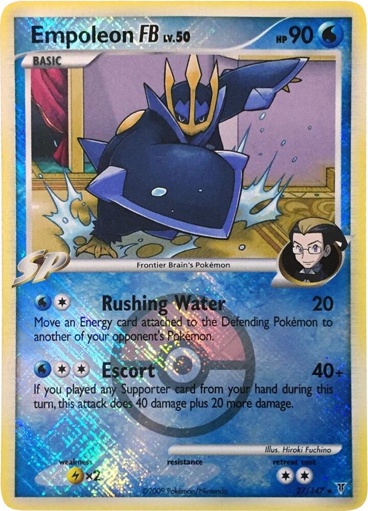 Empoleon FB - 27/147 (League Promo) [League & Championship Cards] 027/147
