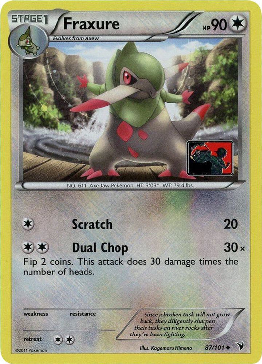 Fraxure - 87/101 (League Promo) [League & Championship Cards] 087/101