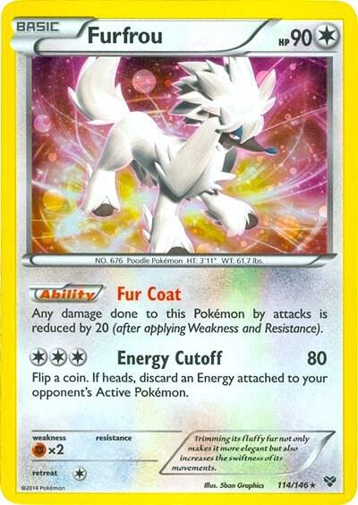Furfrou - 114/146 (Cosmos Holo) [Blister Exclusives] 114/116