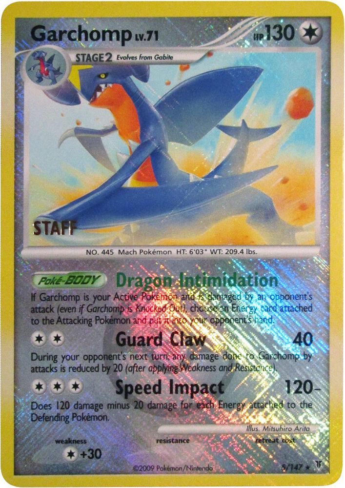 Garchomp - 5/147 (Championship Promo) [Staff] [League & Championship Cards] 005/147