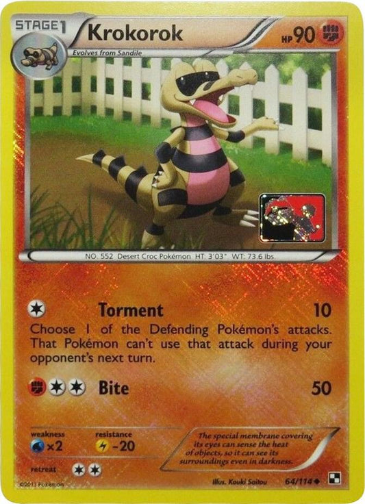 Krokorok - 64/114 (League Promo) [League & Championship Cards] 064/114