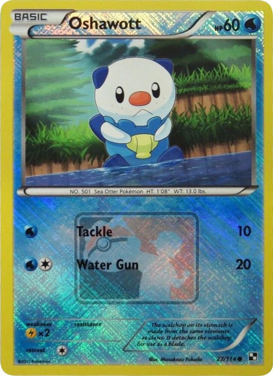 Oshawott - 27/114 (League Promo) [League & Championship Cards] 027/114