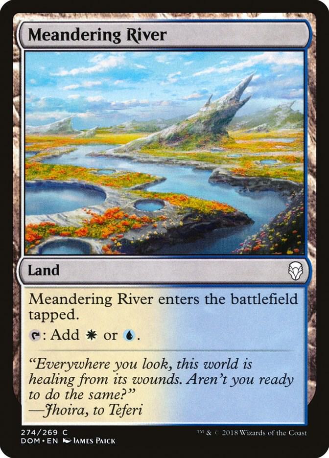 Meandering River [Dominaria] 274