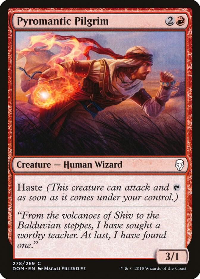 Pyromantic Pilgrim [Dominaria] 278