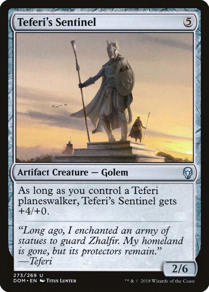 Teferi's Sentinel [Dominaria] 273