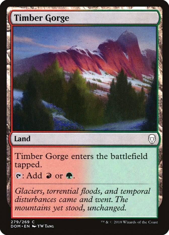 Timber Gorge [Dominaria] 279