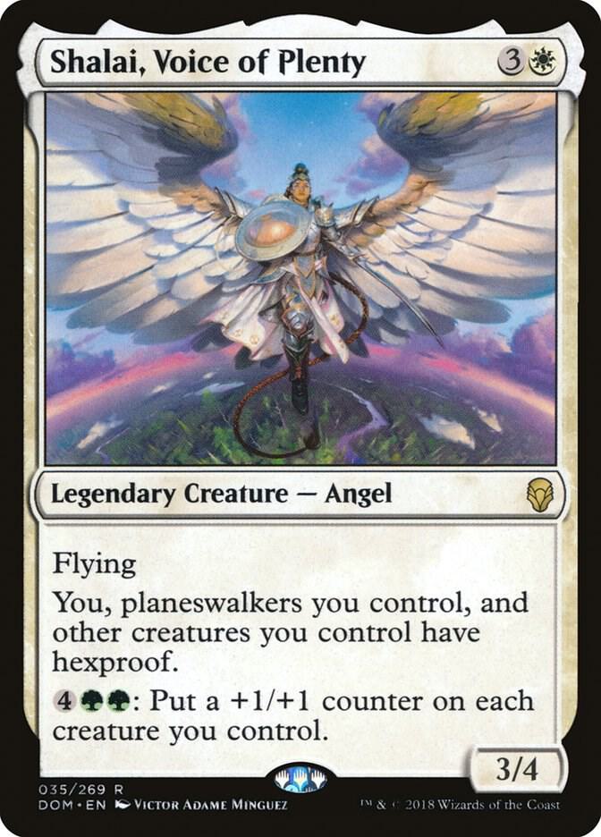 Shalai, Voice of Plenty [Dominaria] 35
