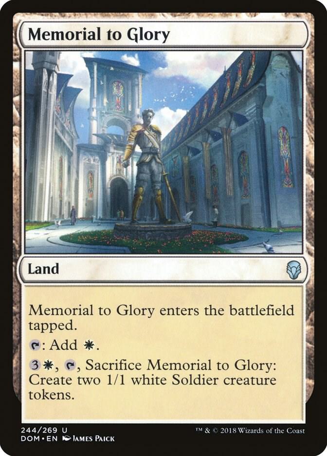 Memorial to Glory [Dominaria] 244