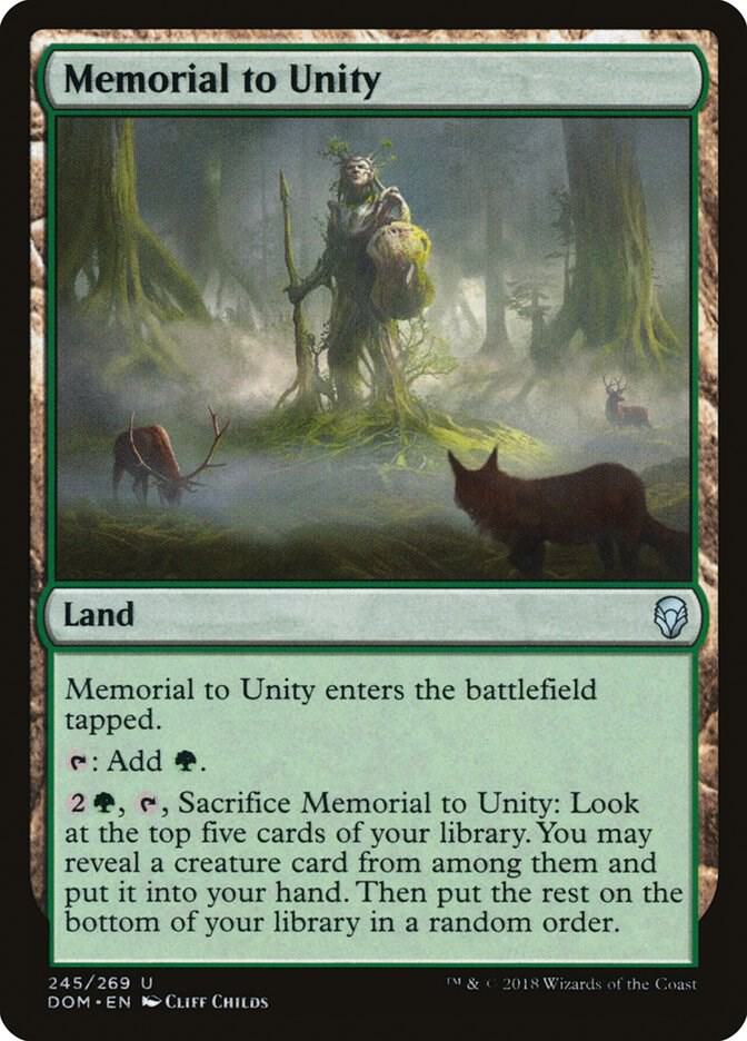 Memorial to Unity [Dominaria] 245
