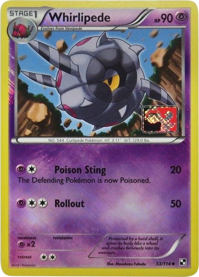 Whirlipede - 53/114 (League Promo) [League & Championship Cards] 053/114