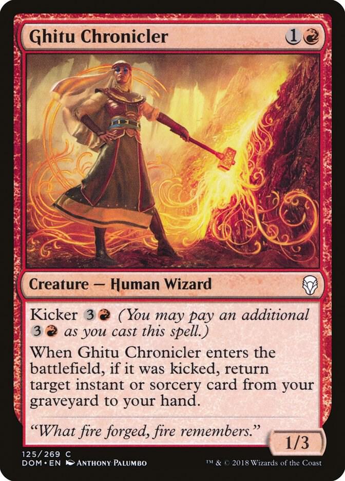Ghitu Chronicler [Dominaria] 125