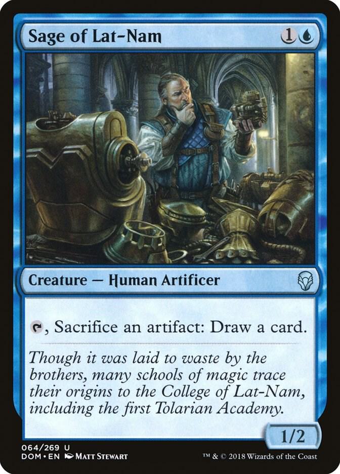 Sage of Lat-Nam [Dominaria] 64