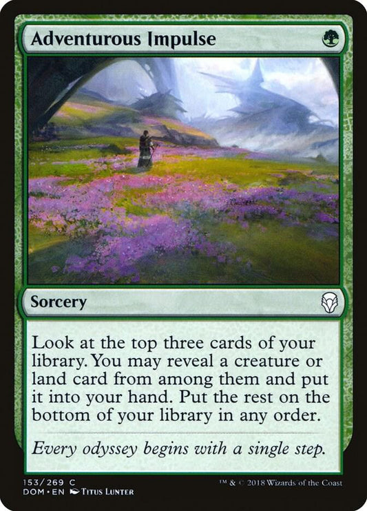 Adventurous Impulse [Dominaria] 153
