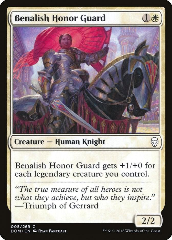 Benalish Honor Guard [Dominaria] 5