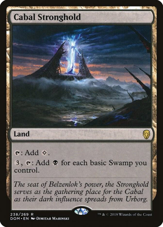Cabal Stronghold [Dominaria] 238