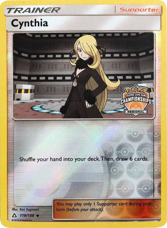 Cynthia - 119/156 (Regional Championships) [League & Championship Cards] 119/156