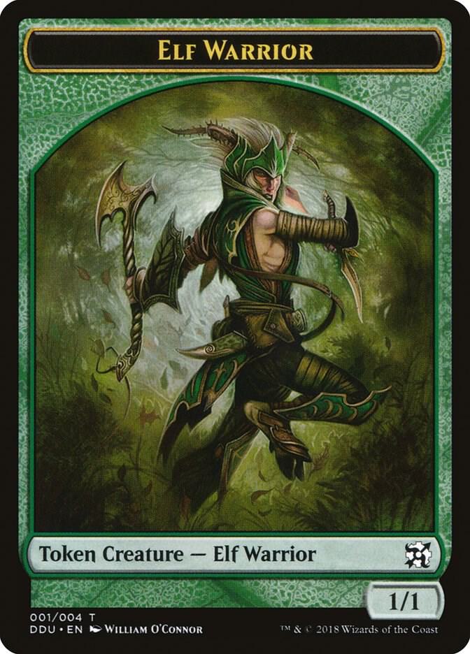 Elf Warrior Token [Duel Decks: Elves vs. Inventors] 1