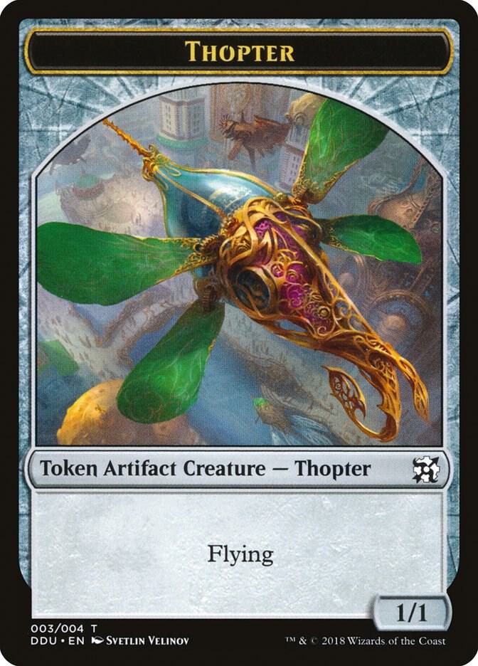 Thopter Token (003) [Duel Decks: Elves vs. Inventors] 3