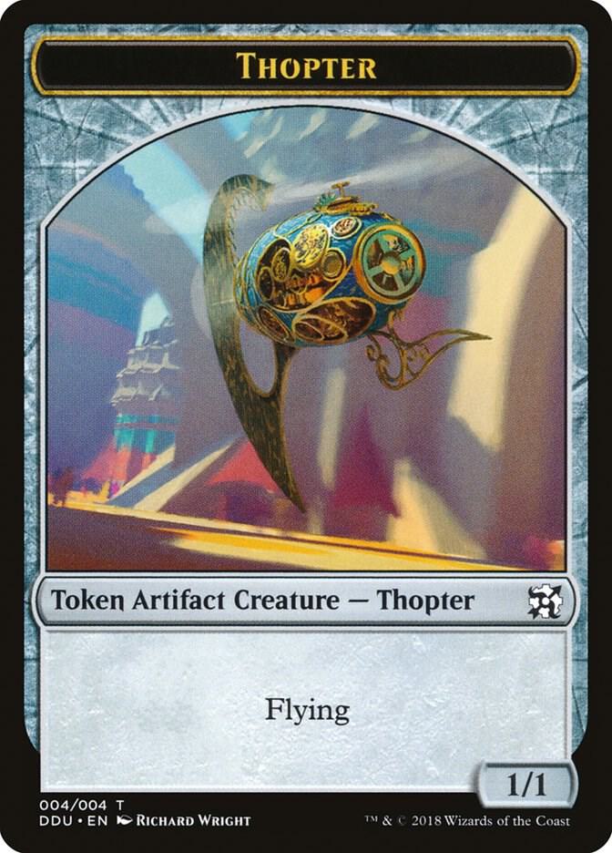 Thopter Token (004) [Duel Decks: Elves vs. Inventors] 4