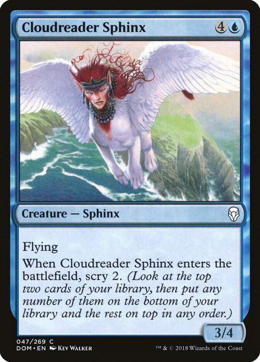 Cloudreader Sphinx [Dominaria] 47