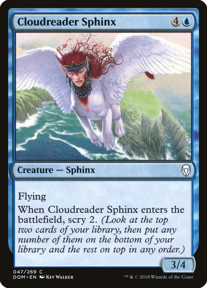 Cloudreader Sphinx [Dominaria] 47