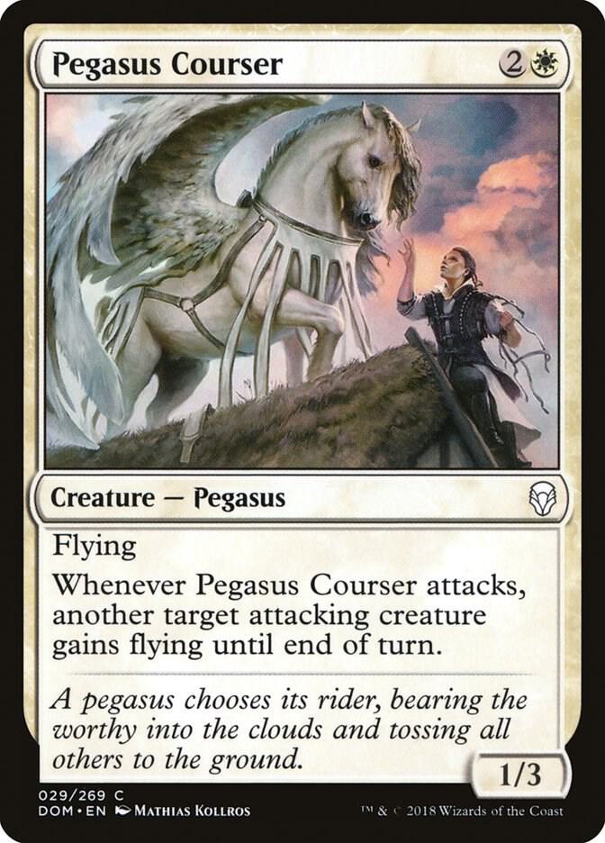 Pegasus Courser [Dominaria] 29