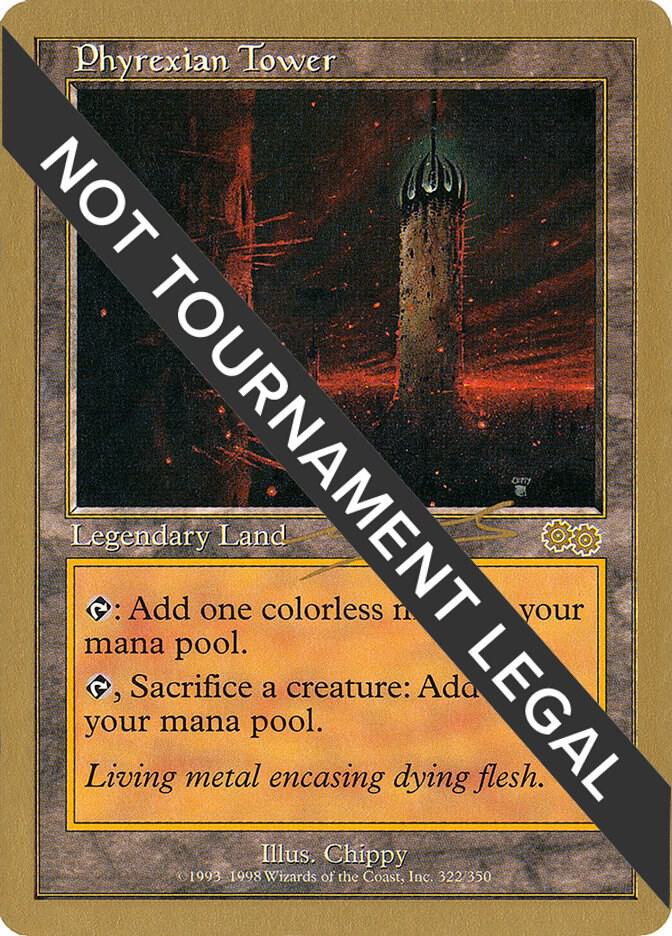 Phyrexian Tower - 2000 Nicolas Labarre (USG) [World Championship Decks]