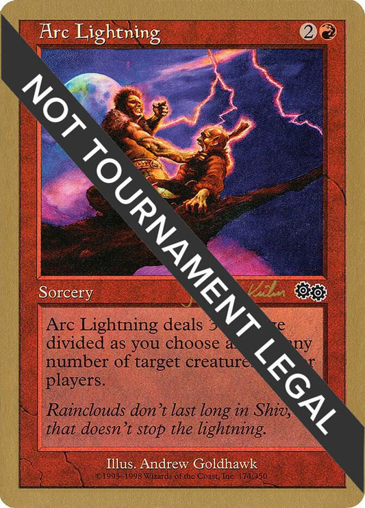 Arc Lightning - 2000 Janosch Kuhn (USG) [World Championship Decks]
